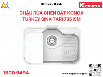 Chậu rửa bát 1 hố phong cách Nhật bề mặt mịn Tari 7851SM